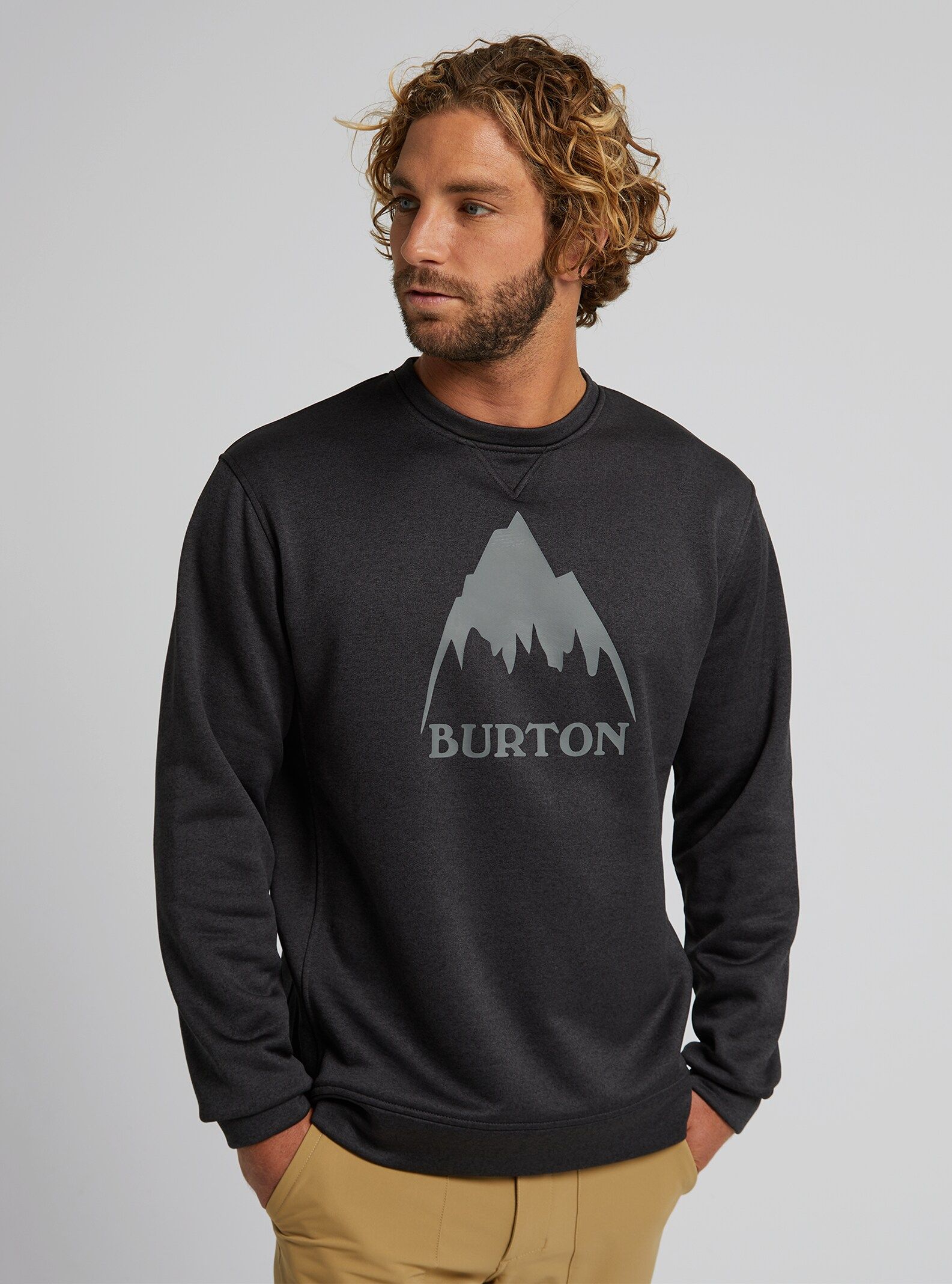 Men's Oak Pullover Crew Shirt | Burton.com Winter 2023 | Burton Snowboards US