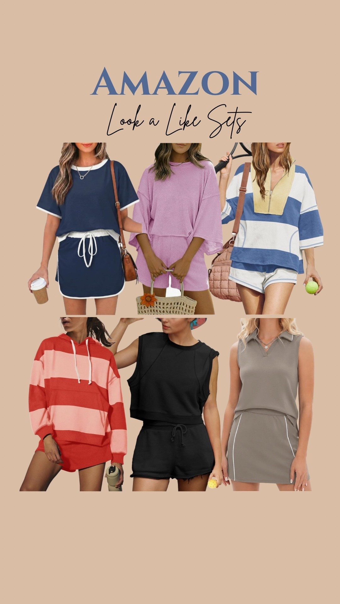 Amazon Trend Alert Matching Sets



Affordable Women’s fashion. Trending look a like sets for less.

#LTKSeasonal #LTKmomlife #LTKootd