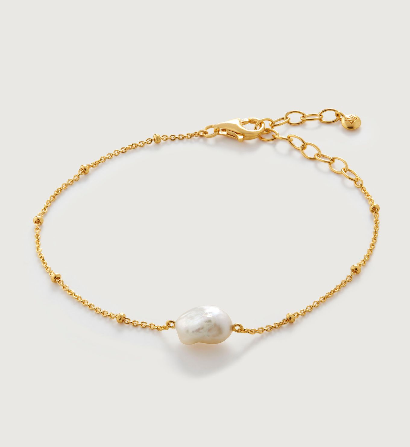 Nura Tiny Keshi Pearl Bracelet | Monica Vinader (Global)