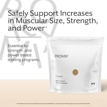 ProMix Nutrition Creatine Monohydrate Powder, Unflavored - 5g of Micronized Creatine per Serving ... | Amazon (US)