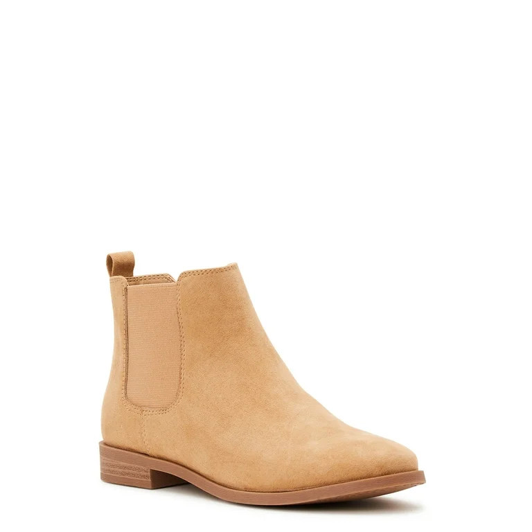 Time and Tru Women’s Core Chelsea Boot | Walmart (US)
