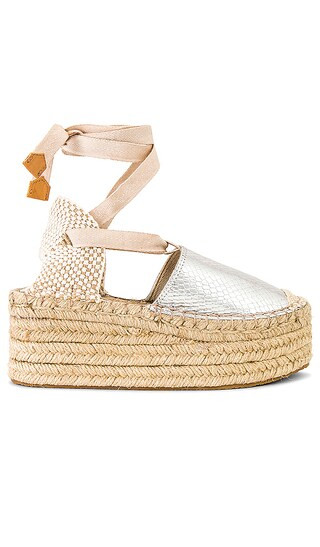 Greeca Espadrille in Prata, Natural, & Nude Caramel | Revolve Clothing (Global)