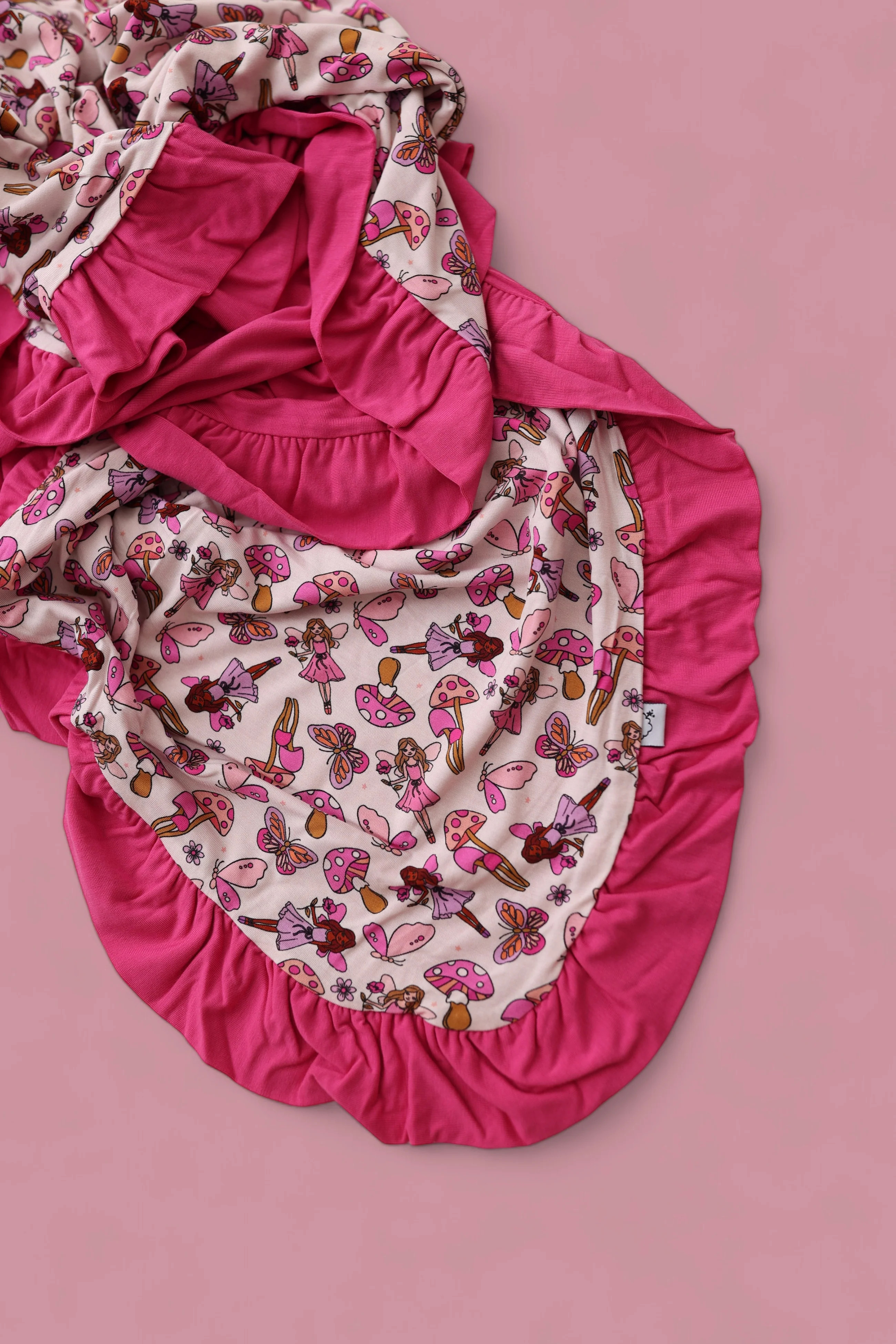 EXCLUSIVE FAIRY FRIENDS DREAM RUFFLE BLANKET | Dream Big Little Co.