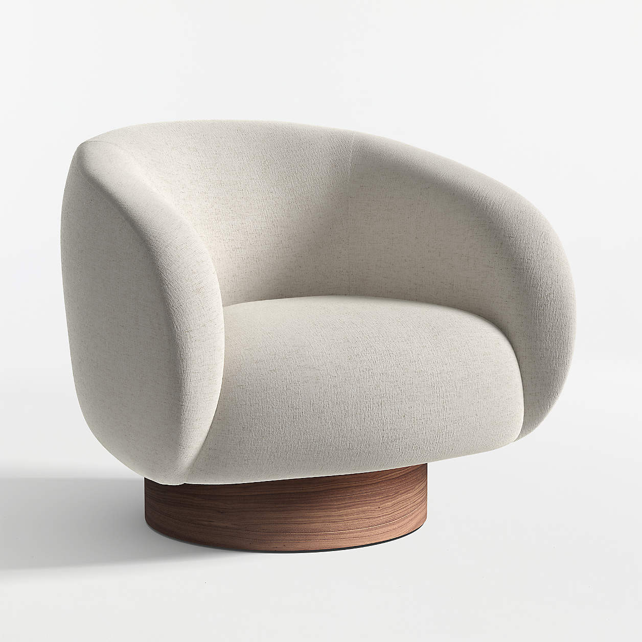 Kessler Swivel Accent Chair + Reviews | Crate & Barrel | Crate & Barrel
