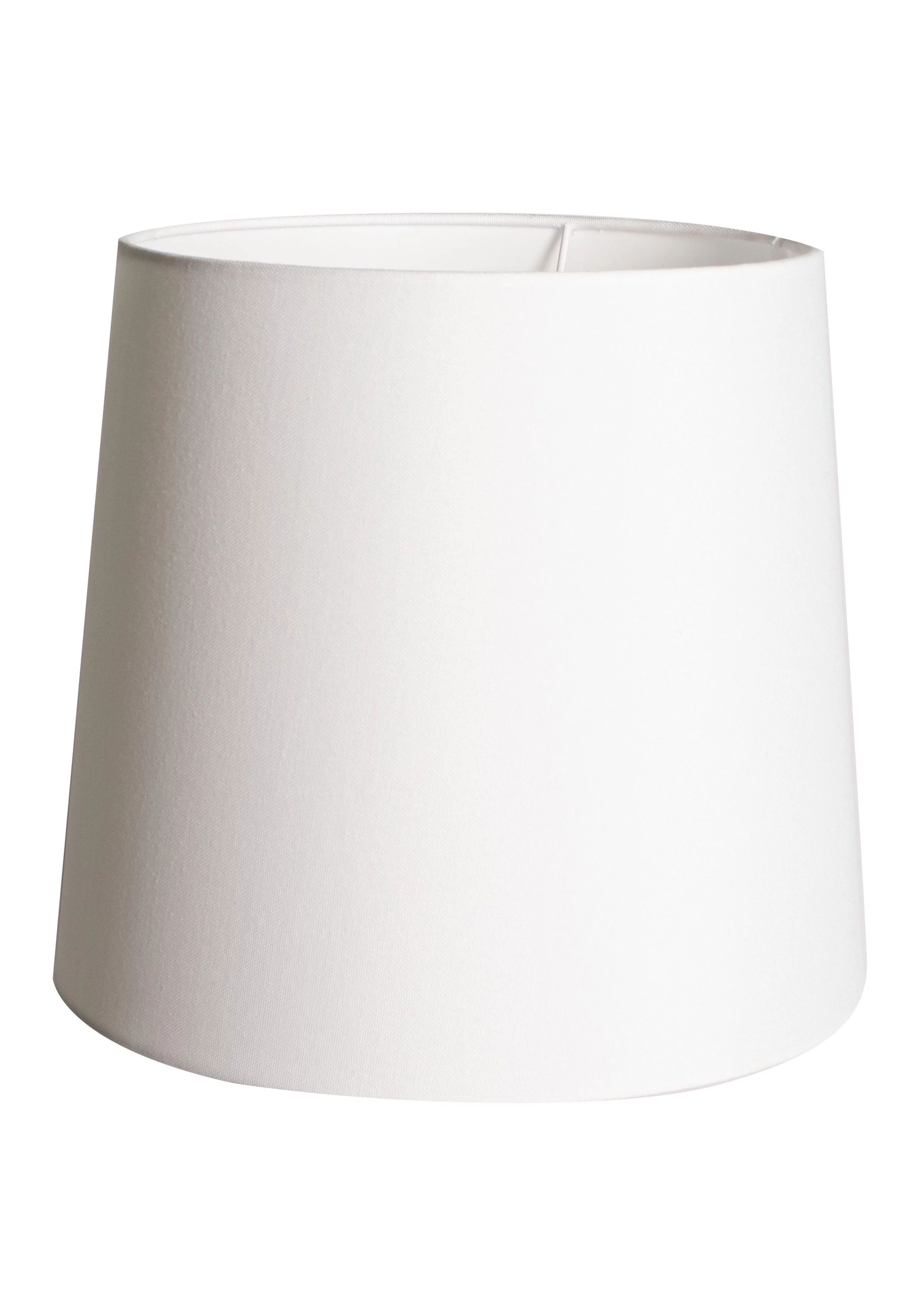 Simplee Adesso White Fabric Uno Lamp Shade, 11"H x 12"D, Transitional, Adult Office Or Dorm Room ... | Walmart (US)