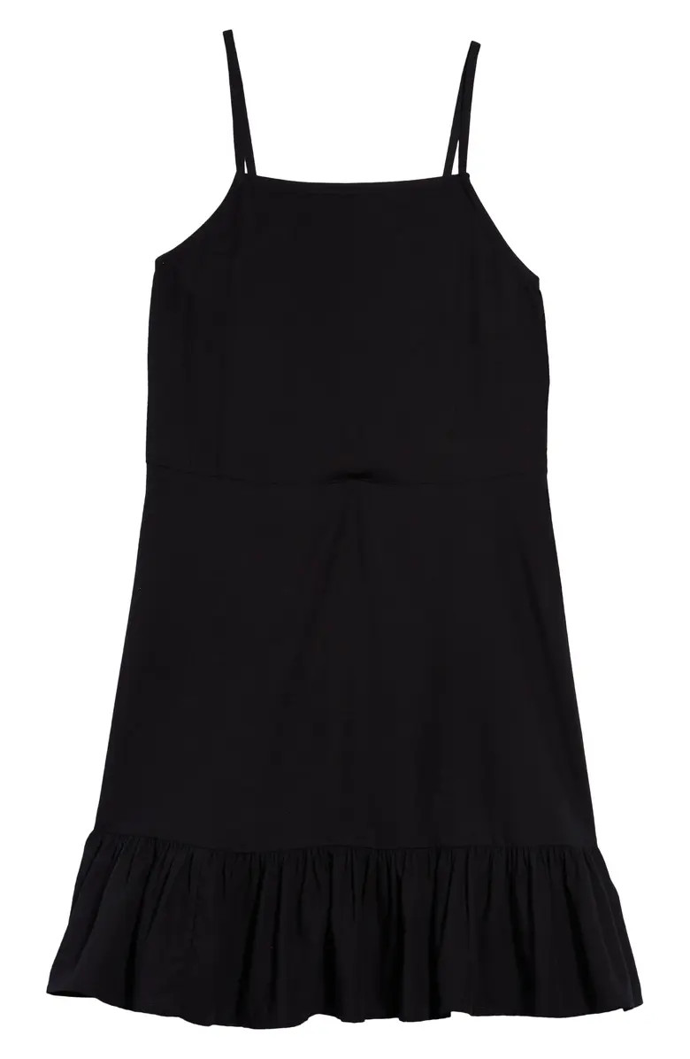 Kids' Flounce Hem Tank Dress | Nordstrom