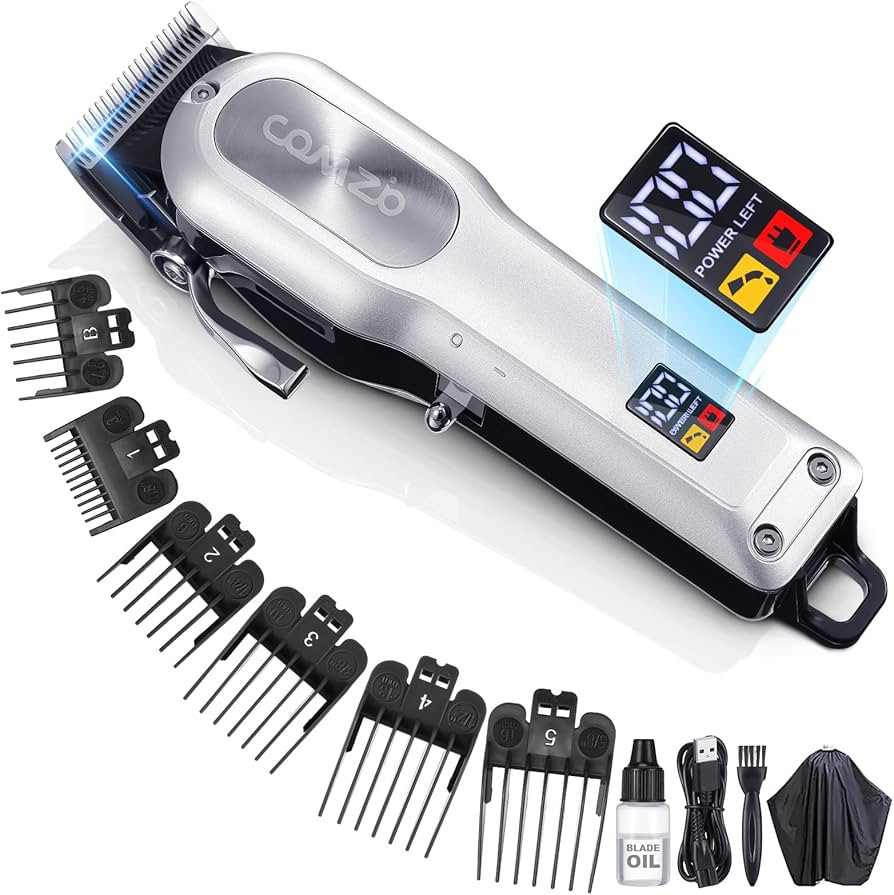 Electric Hair Clippers for Men, Cordless High-Performance Professional Barber Hair Cutting Kit,Re... | Amazon (US)