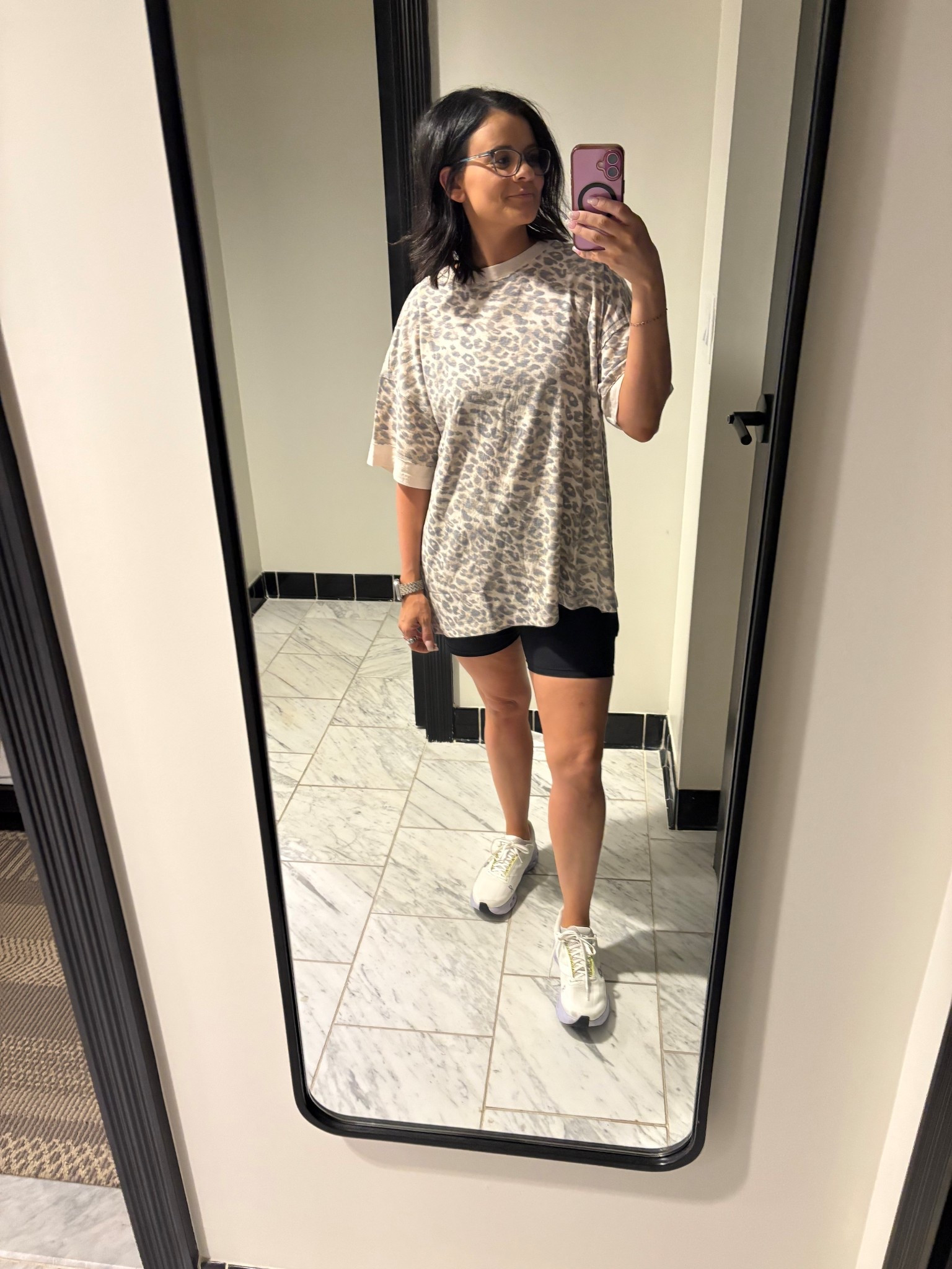 Living in this combo lately 🫶 Linked my favorite oversized tee (in all colors since this print is gone!) + my go-to Target biker shorts I wear on repeat.

#LTKStyleTip #LTKFindsUnder50