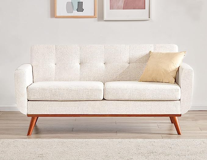 Kingfun Tbfit 67" W Loveseat Sofa, Mid Century Modern Decor Love Seat Couches for Living Room, Bu... | Amazon (US)