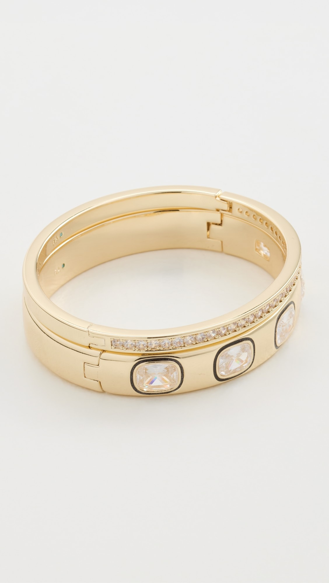 Roxanne Assoulin The Cubic Hinged Cuff | Shopbop | Shopbop