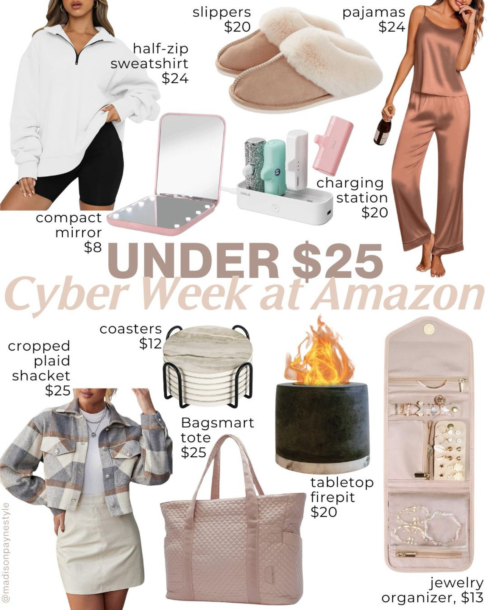 AMAZON CYBER WEEK SALE ‼️ all UNDER $25!

Amazon Cyber Week, Amazon Cyber, Amazon Sale, Cyber Sale, Madison Payne

#LTKsalealert #LTKfindsunder50 #LTKSeasonal