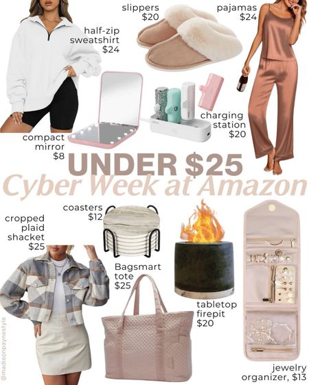 AMAZON CYBER WEEK SALE ‼️ all UNDER $25!

Amazon Cyber Week, Amazon Cyber, Amazon Sale, Cyber Sale, Madison Payne

#LTKsalealert #LTKfindsunder50 #LTKSeasonal