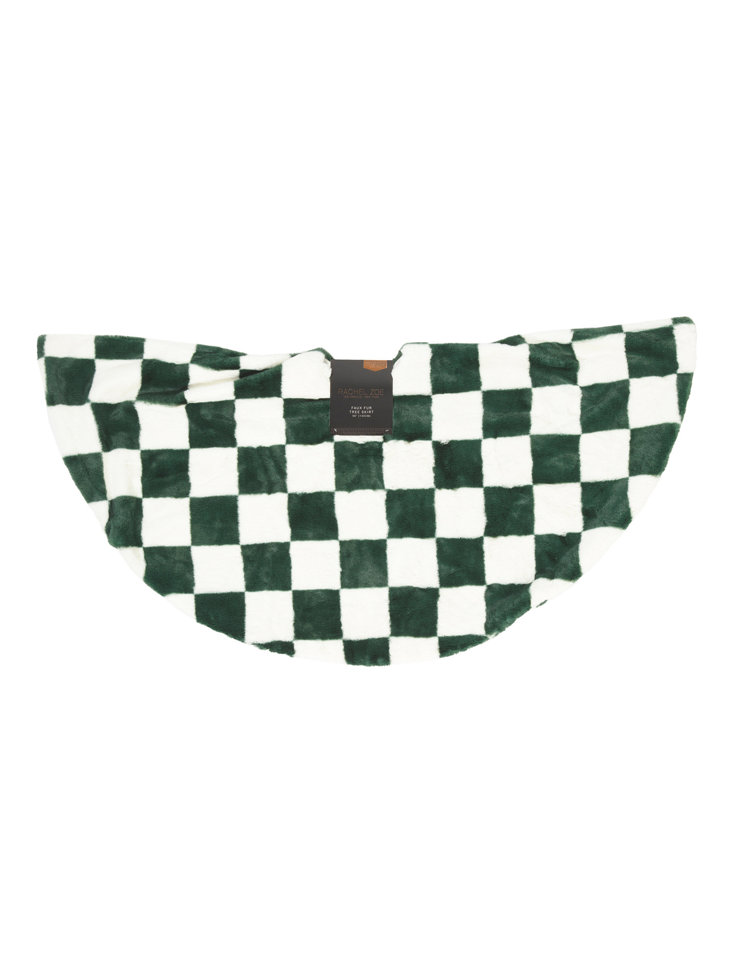 Checkered Koda Tree Skirt | TJ Maxx