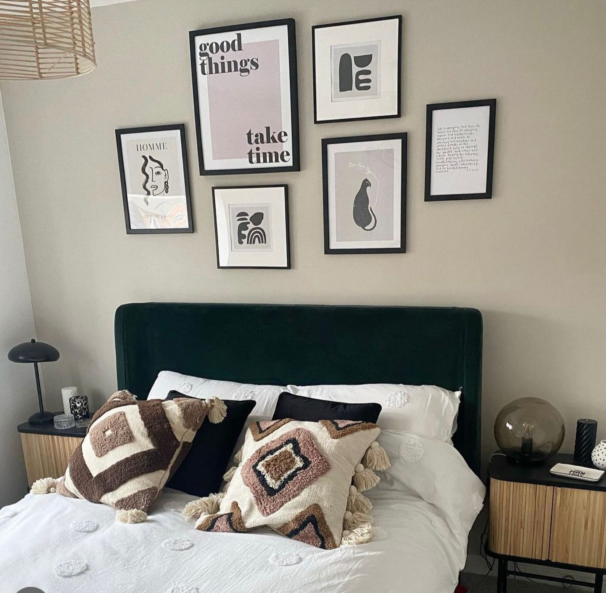 Home decor, velvet cushions, headboard, interior 

#LTKeurope #LTKSeasonal #LTKhome