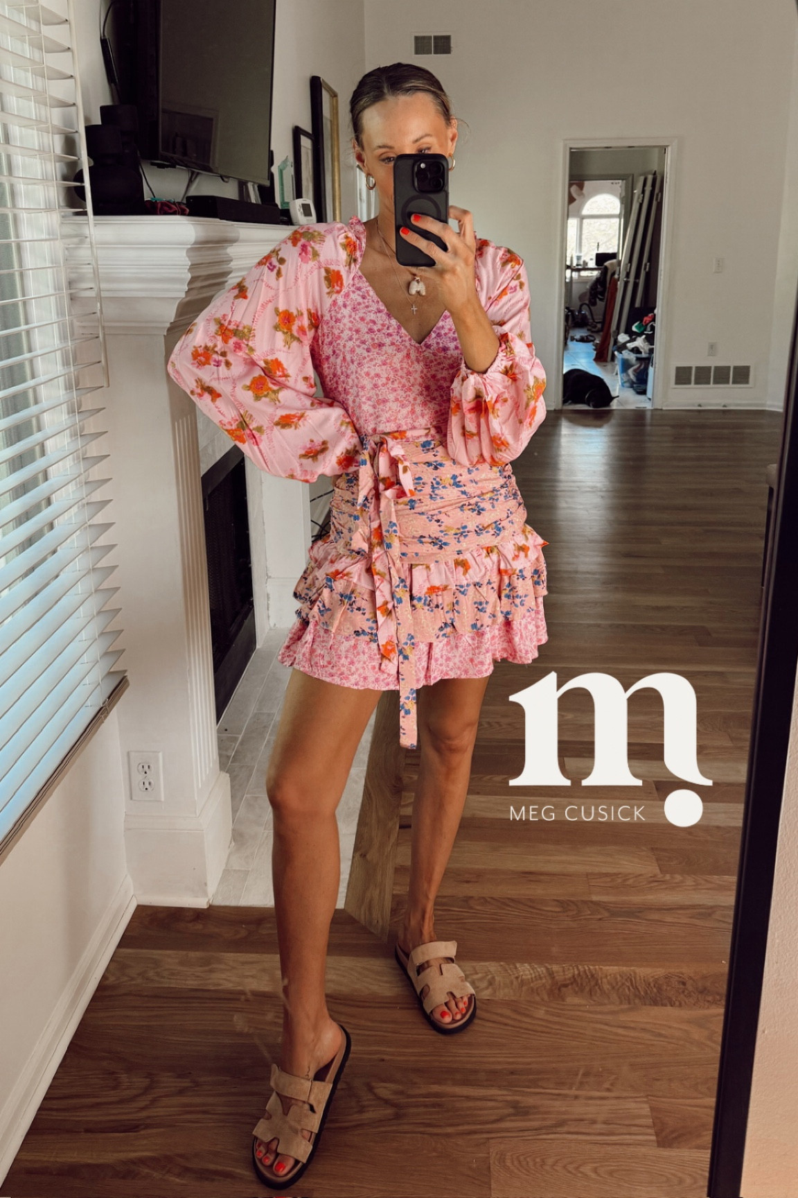 Floral dress perfect for Spring & Summer🩷🌸💕

Wearing a small! 

#LTKstyletip #LTKfindsunder50 #LTKSeasonal