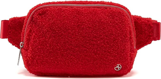 Pander Large 2L Fanny pack Everywhere Fleece Belt Bag for Women and Men with Adjustable strap Bel... | Amazon (US)