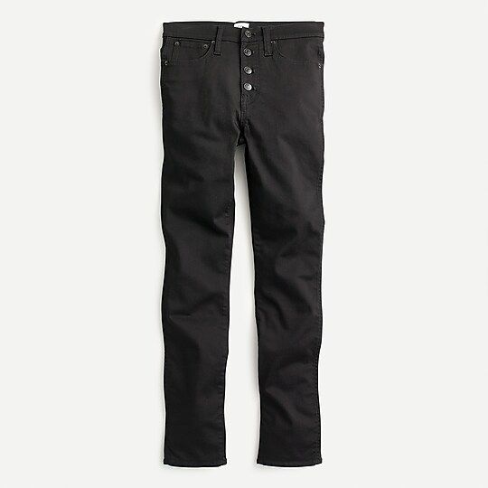 9" vintage straight jean in black | J.Crew US