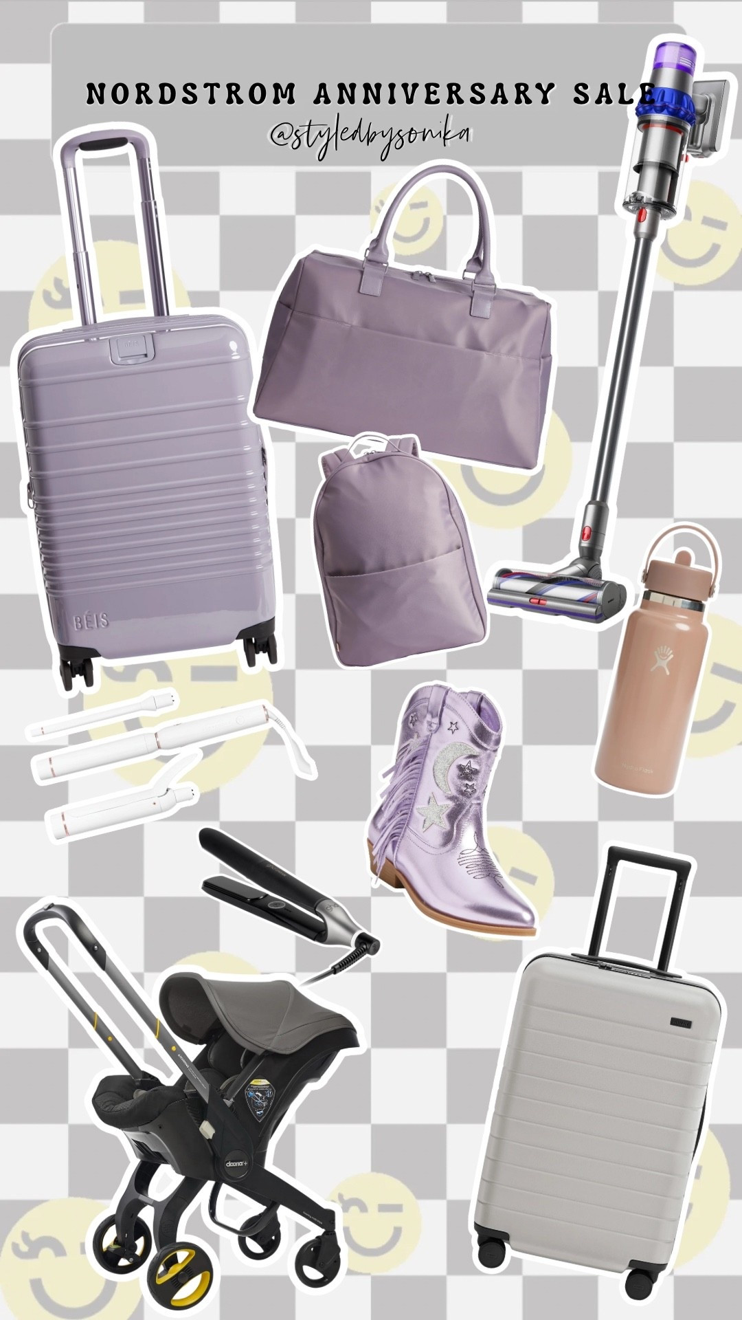 Nordstrom anniversary sale
Beis luggage sale
T3
Ghd hair
Away luggage
Doona sale
Dyson vacuum 

#LTKTravel #LTKSaleAlert #LTKHome