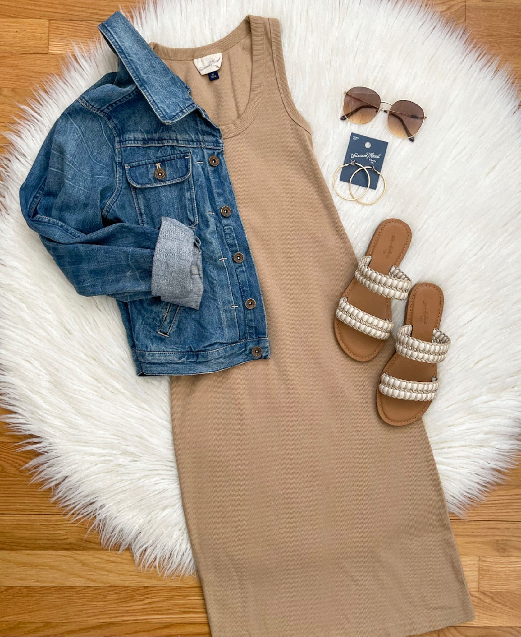 Happy Saturday Friends!  Sharing this NEW Ribbed Tank Dress with you today!  It comes in 6 colors and is perfect for spring & into summer ☀️ I styled it with a Jean jacket & comfy sandals. Everything here is linked for you!  Have a great weekend! 

#LTKshoecrush #LTKunder50 #LTKstyletip