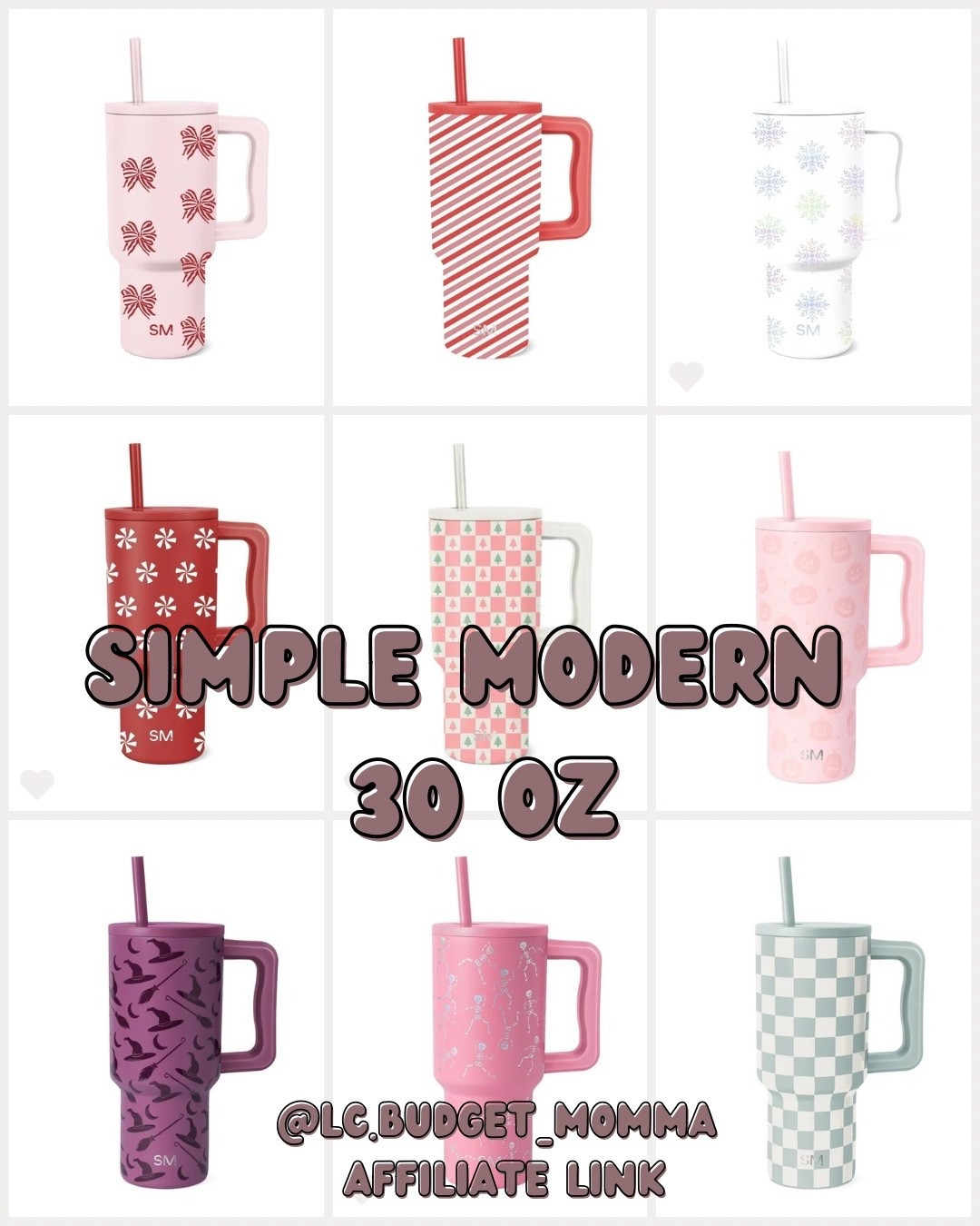 Under $25 😍 Seasonal Simple Modern Tumblers | 30 Oz 

#tumbler #seasonal #halloween #christmas #kids #teens #toddlers #adults #simplemodern #walmartfinds

#LTKSeasonal
