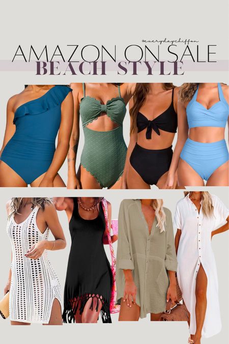 Amazon fashion swimwear on sale 
Amazon finds  
Bathing suit 
Bikini 
One piece 
Vacation outfits 
Beach style 

#LTKunder50 #LTKSeasonal #LTKswim