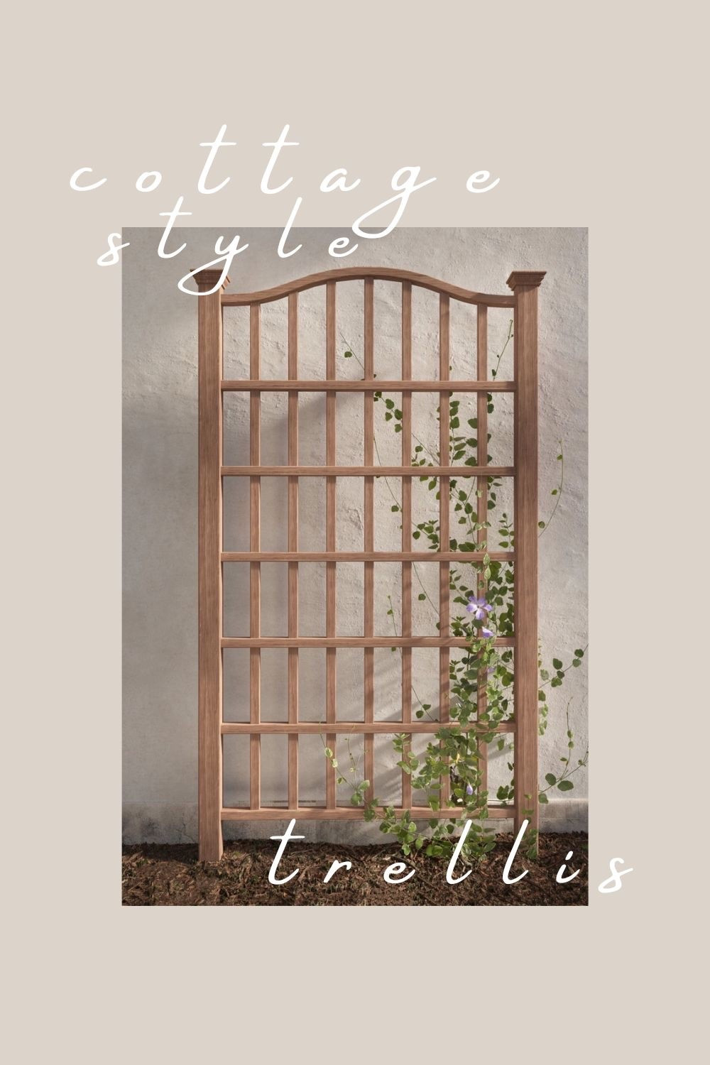 Cottage style trellis.

#LTKHome #LTKSeasonal