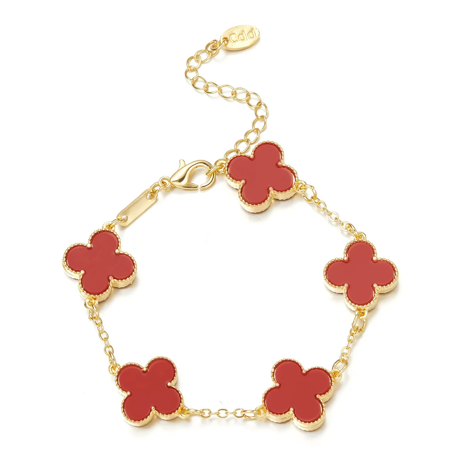 Fashion Designer Bracelets Bangle for Women Elegant 4/Four Leaf Clover Locket Charm Bracelets Hig... | DHGate