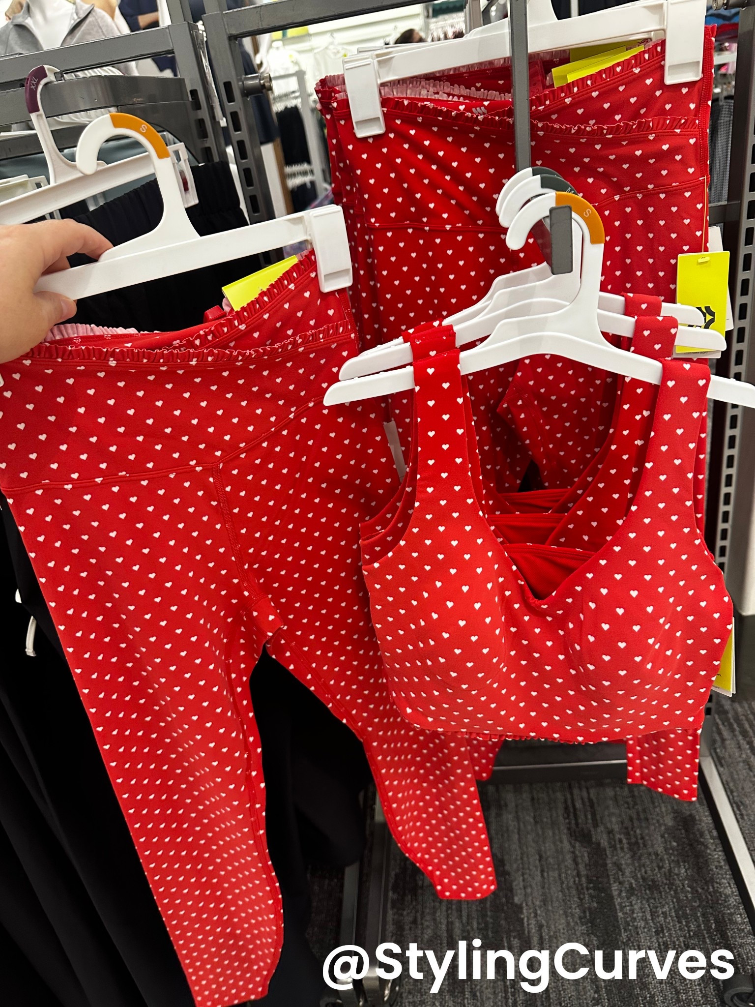Bless your heart ❤️♥️ 

This cute athletic set would be perfect for the Valentines Day season 💕

Comment “ love “ for the 🔗 or ✅ my LTK @StylingCurves for the details along with some other amazing cute finds I saw while shopping 🛍️ 


#plussizeathleticwear #athleticwear #leisurewear #targetstyle #targetfashion #valentinesdayoutfit #valentinesdayinspo #valentinesdaystyle #hearttheme #valentinesday #cozyoutfit #comfyoutfit #loungewear #workoutclothes #cozyootd #casualootd 

#LTKMidsize #LTKActive #LTKPlusSize