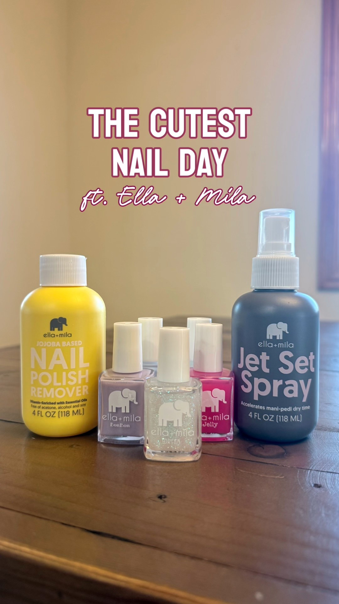 We did the CUTEST little mani on my two-year-old using ella+mila, and I’m obsessed. Their polish is kid-friendly, cruelty-free, and comes in so many fun colors!

And let’s talk about the real MVP: the ella+mila Jet Set Spray. One spray and her nails were dry in seconds. No smudges. A miracle if you ask me.

I’ve linked everything we used so you can check out the shades, the Jet Set Spray, and more and you can see why we love ella+mila so much 🤍

 👉 Shop it all through our LTK Shop and learn more about ella+mila there!

#ad @ellamila #ellamilapartner #nailinspo #kidsnails


#LTKBeauty