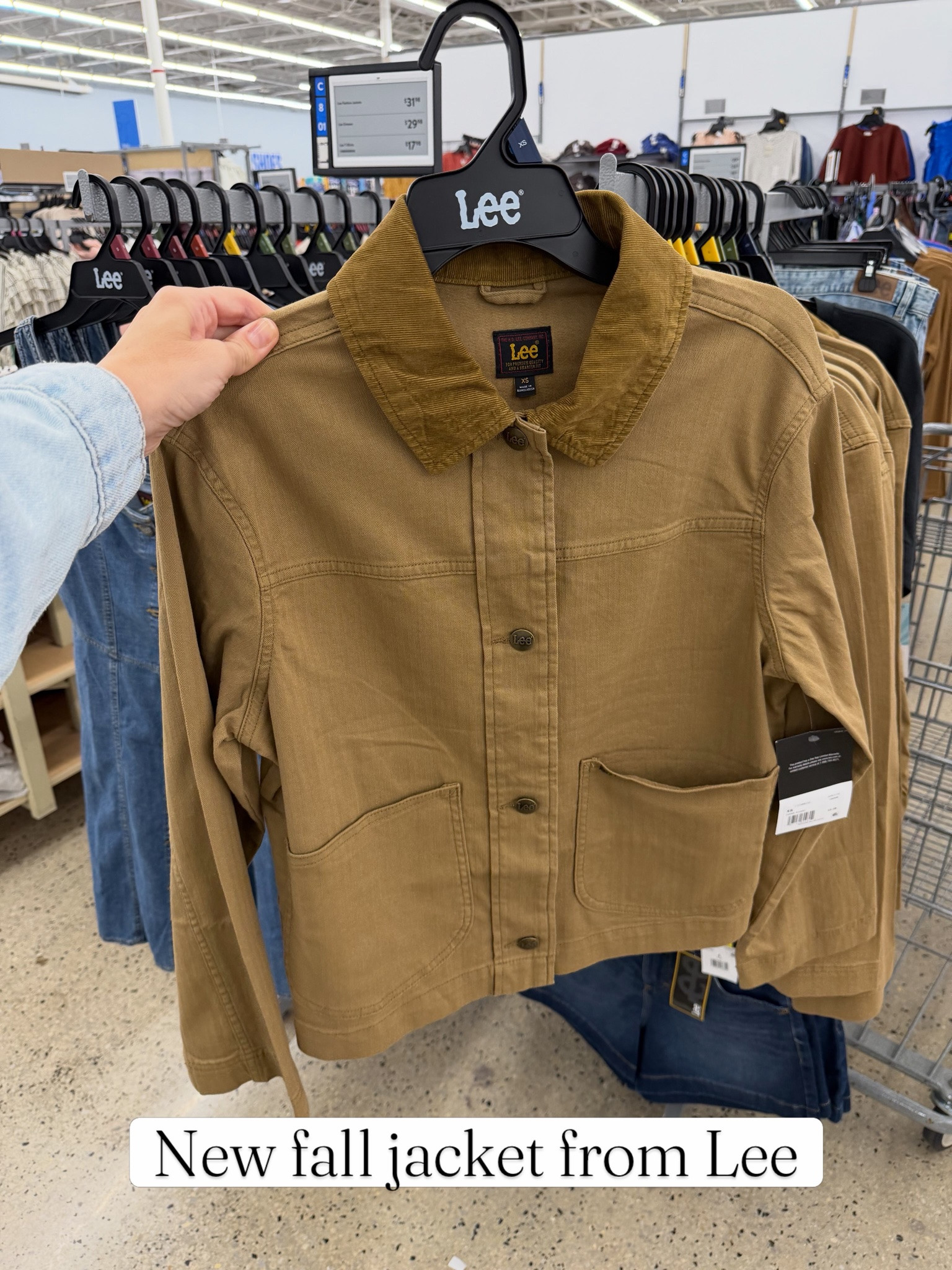 New fall jacket at Walmart by Lee. #walmartfashion