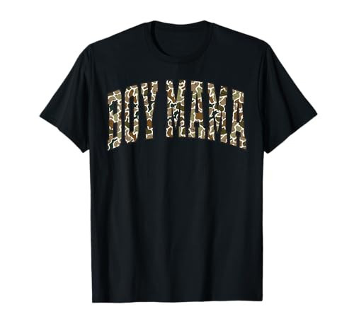 Camo Boy Mom Duck Hunting Season Camouflage Mama T-Shirt | Amazon (US)