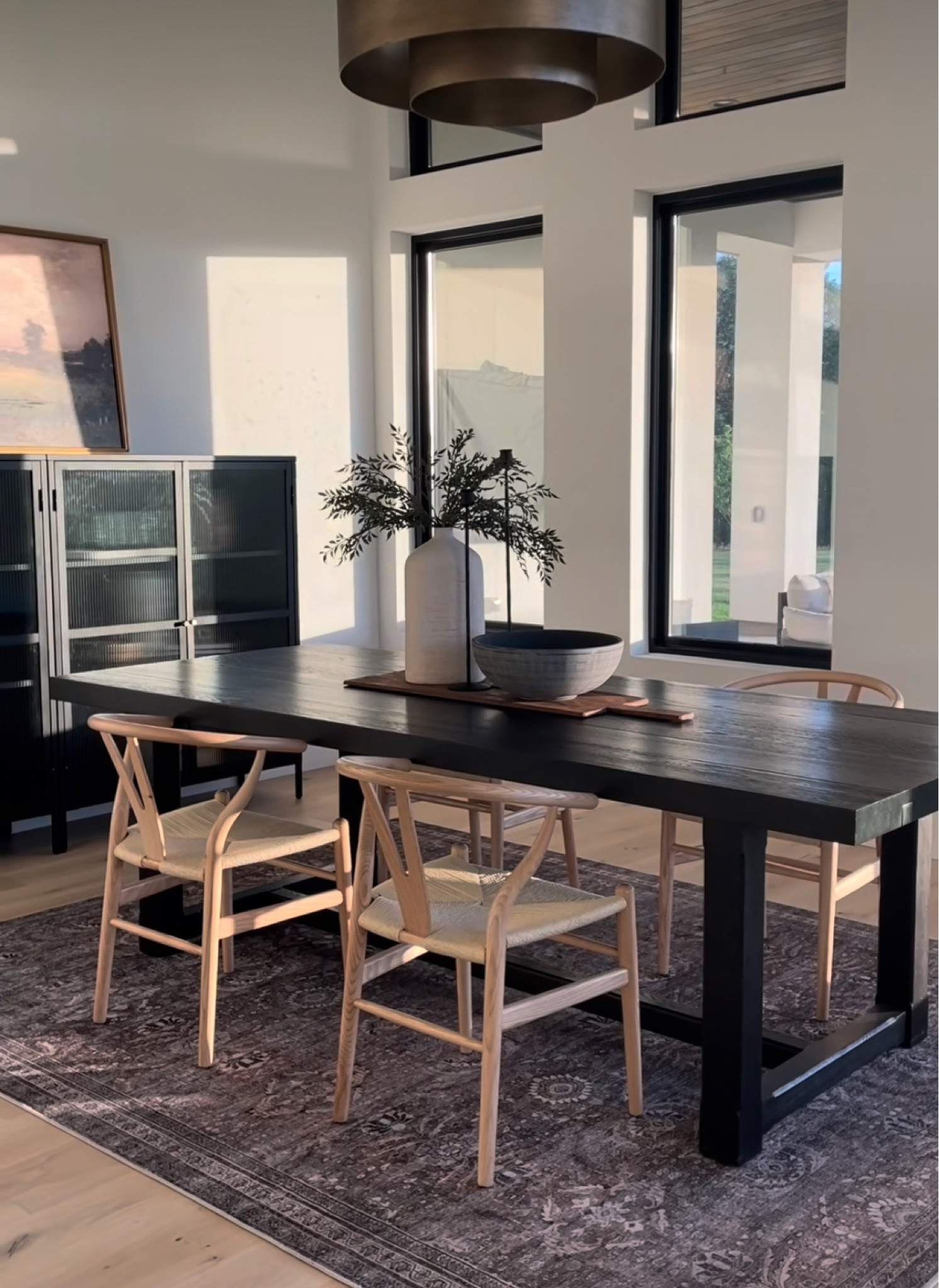 Dining room. Dining room chairs. Modern design. Interiors. Wayfair. Restoration Hardware. Neutral home design. 

#ltkhome #wayday #wayfairhome #kellerandoak 