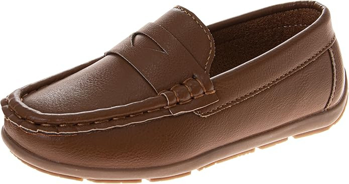 French Toast Boys Oxford Shoes Slip On Dress Shoes Moccasins Penny Loafers for Boys (Size 5-10 To... | Amazon (US)