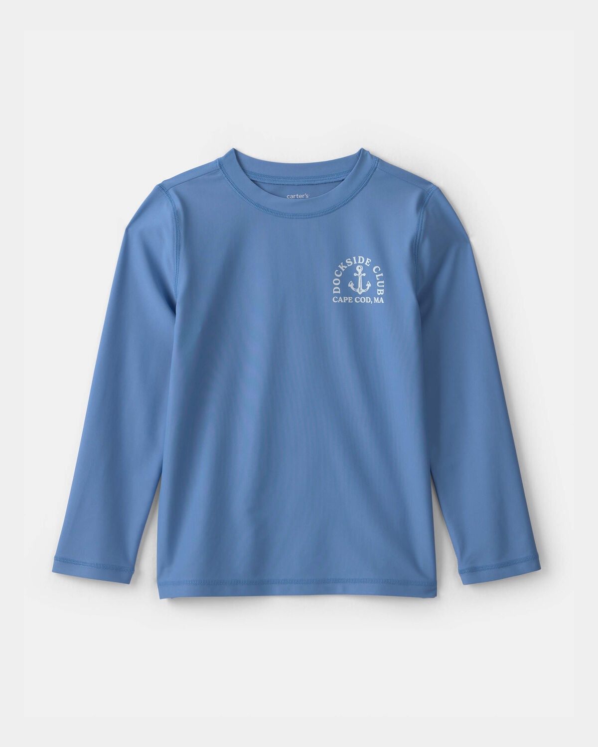 Boys Nautical Long-Sleeve Rashguard - Blue | Carter's Inc