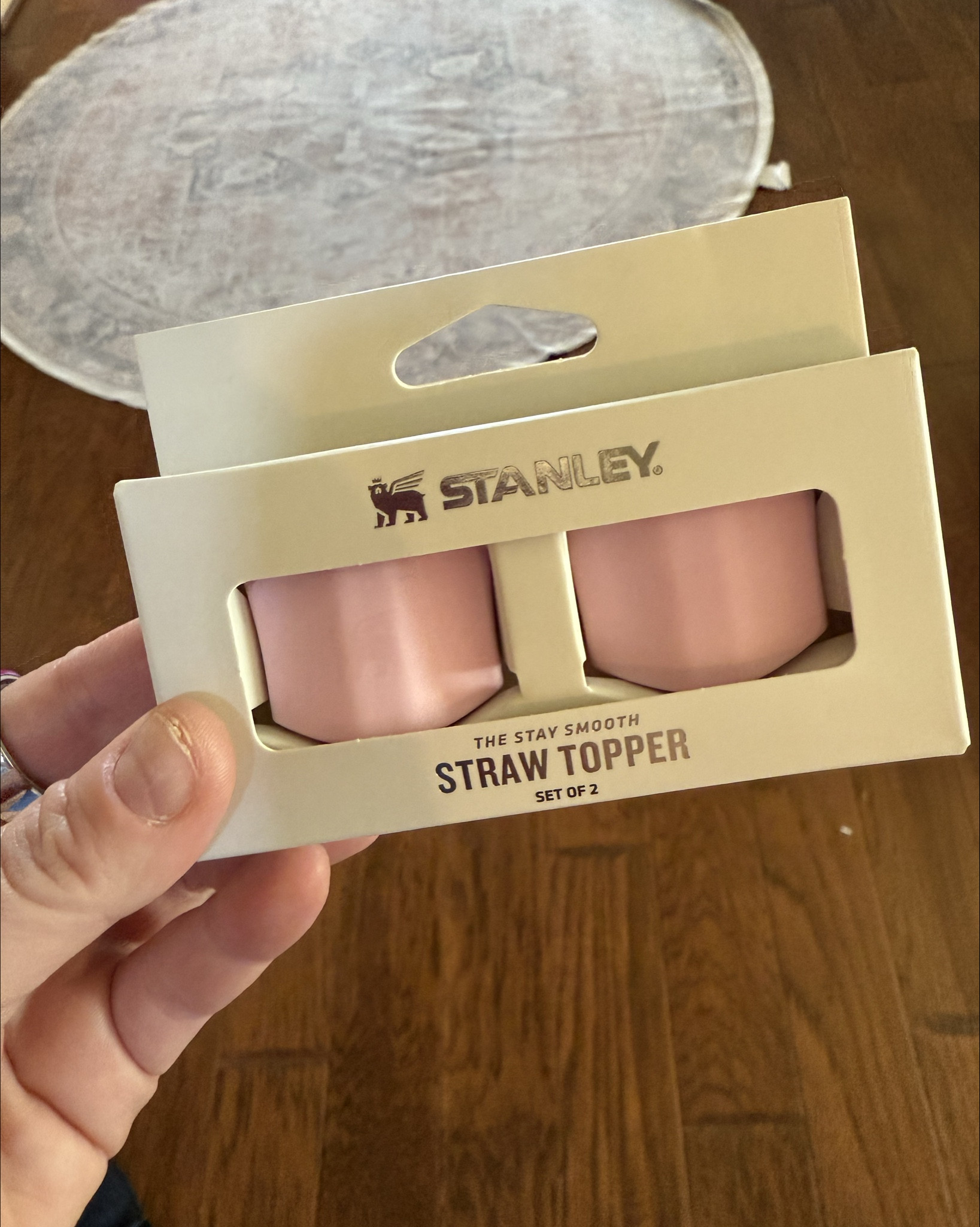 This is designed so you don’t get those wrinkles around your lips but I actually got it because my daughter loves her Stanley but not the straw.  #stanleytumbler #stanleystraw