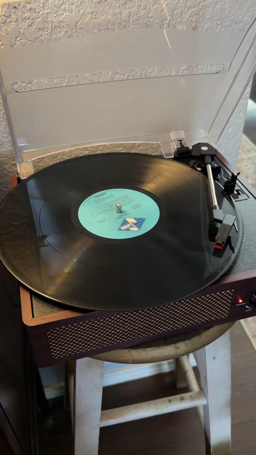 I never owned a record player it’s something I always wanted. Plus hubby had records lying around. Found this record on Amazon giving all the vintage feels for under 30 bucks!!

#LTKdayinmylife #LTKmomlife #LTKHome