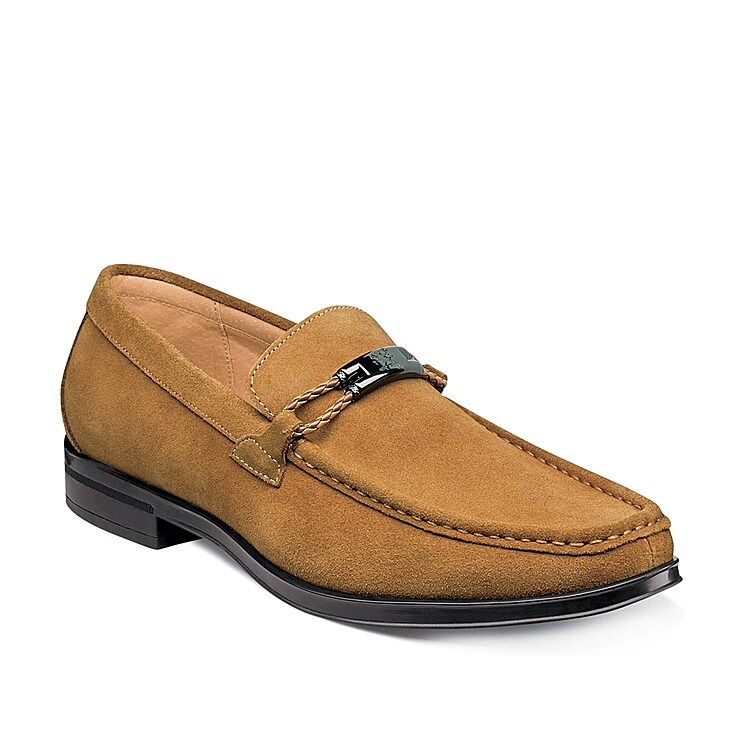 Stacy Adams Neville Loafer - Men's - Light Tan - Size 9.5 | DSW