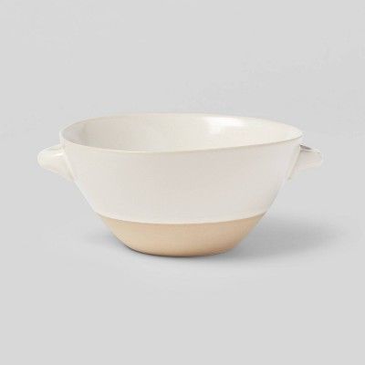 25oz Stoneware Wethersfield Soup Bowl White - Threshold™ | Target