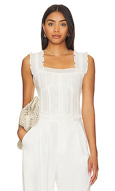 HEARTLOOM Audrina Top in Eggshell from Revolve.com | Revolve Clothing (Global)