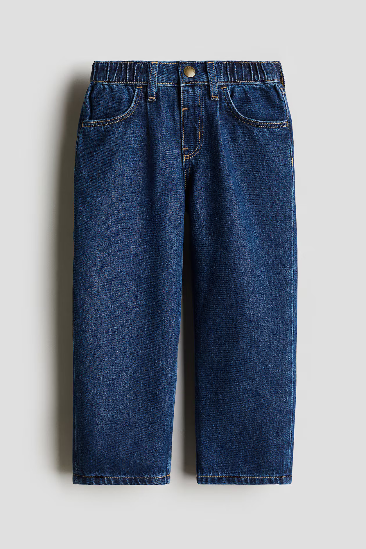 Wide Leg Jeans - Dark denim blue - Kids | H&M US | H&M (US + CA)