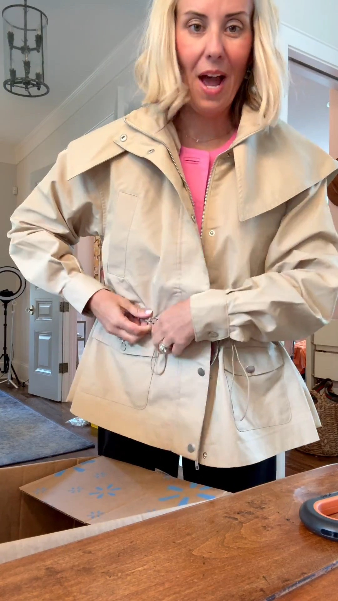 Unbox my Wally World order with me! 
Sizing: 
Long-sleeve dress - xs 
Bomber Jacket - small
Flutter sleeve dress - small
Utility Jacket - xs
Skirt - 2

#LTKdayinmylife #LTKOver40 #LTKSeasonal