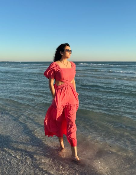 Beach dress, cut out dress, maxi dress, midi dress, summer dress, spring dress, dress outfits, dressed up, dresses 

#LTKSeasonal #LTKfindsunder50 #LTKstyletip