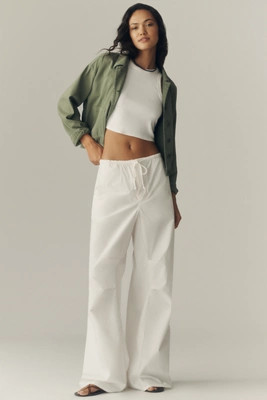 Drawstring Barrel Pants | Anthropologie (US)