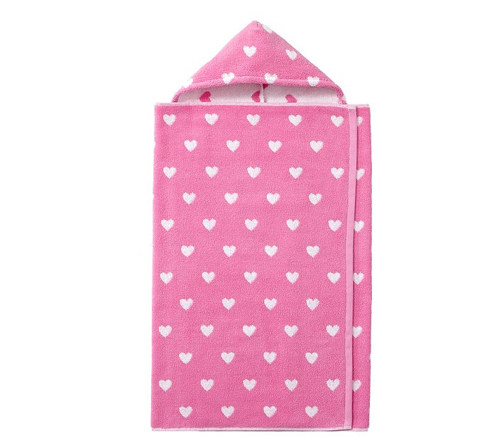 Heart Kid Hooded Towels | Pottery Barn Kids