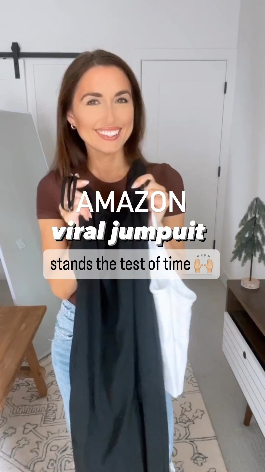Amazon viral jumpsuit that stands the test of time! So so good!!
-Adjustable straps
-petite friendly (I’m just under 5’3” wearing S) in black
- bump friendly 
-comfy wide-leg pants


Maternity, travel outfit, summer outfit, spring outfit, summer dress, casual outfit 
#LTKStyleTip

#LTKActive #LTKootd #LTKSeasonal