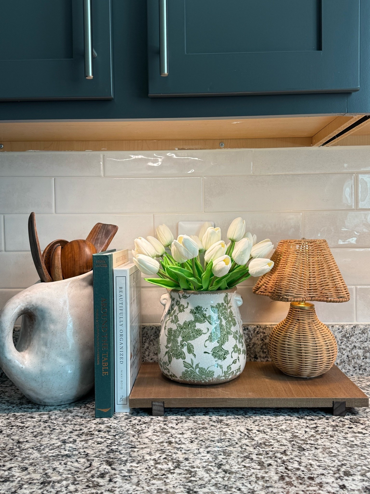 The cutest little kitchen moment- my favorite pitcher is finally back in stock! 

Kitchen decor, summer decor, Amazon home finds, Amazon home decor, Walmart home decor, kitchen styling

#LTKHome