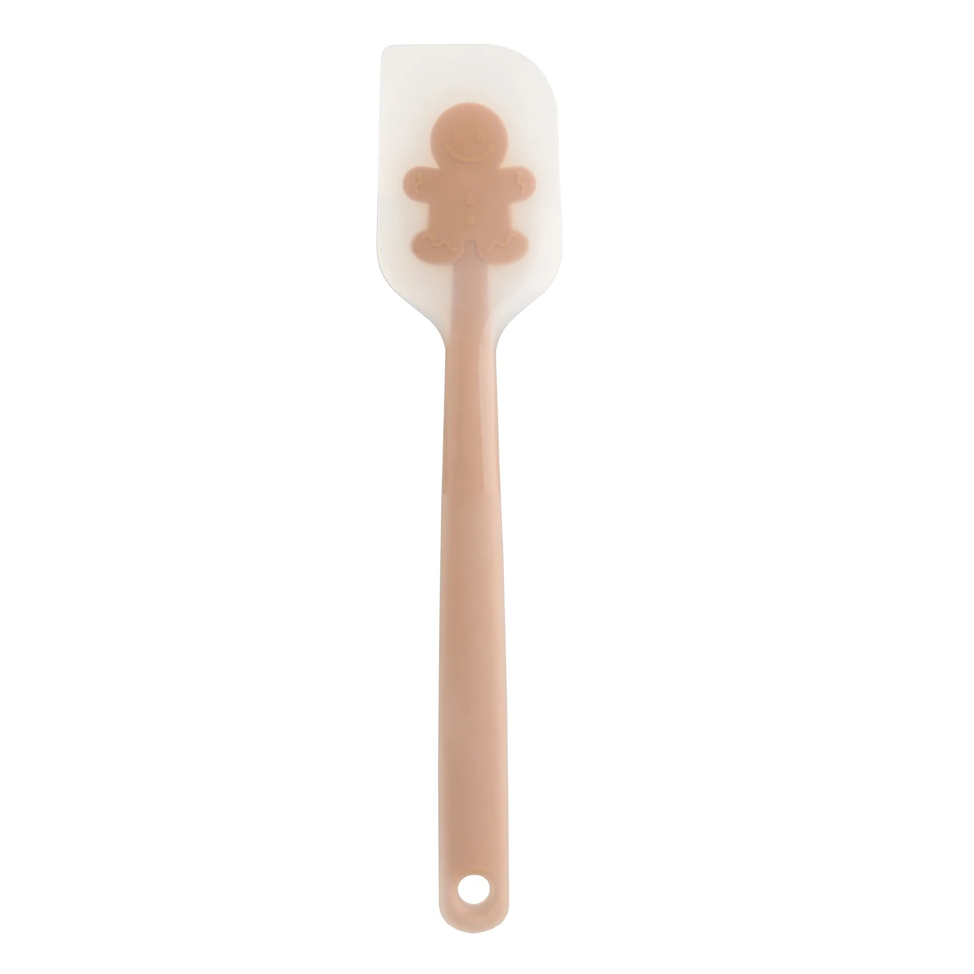 Holiday Time 12” Silicone Spatula, Gingerbread, Brown | Walmart (US)