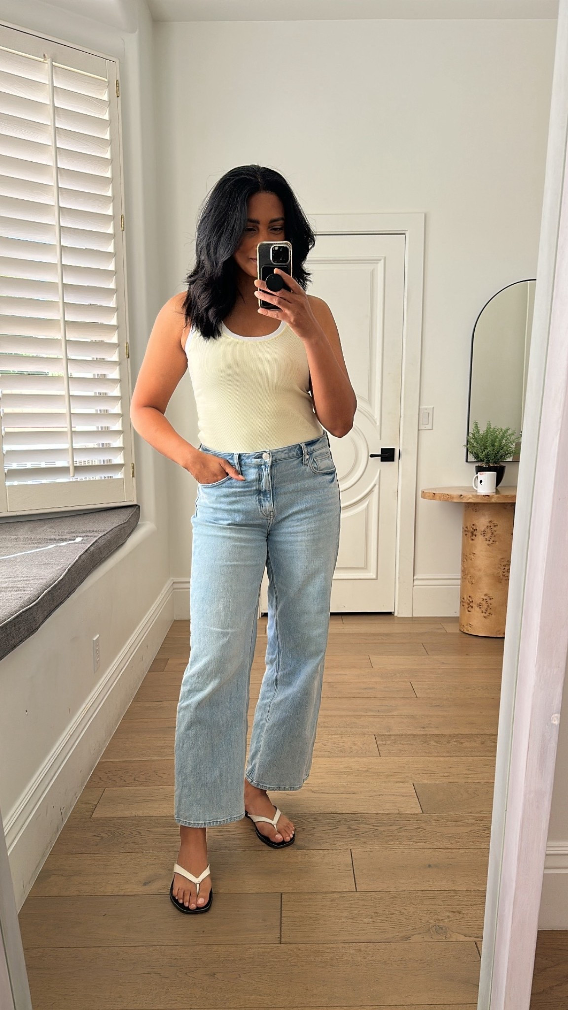 These denim are so good for spring and summer!! Lightweight and stretchy and perfect for a shoe moment. All fit true to size.



#LTKOver40 #LTKootd