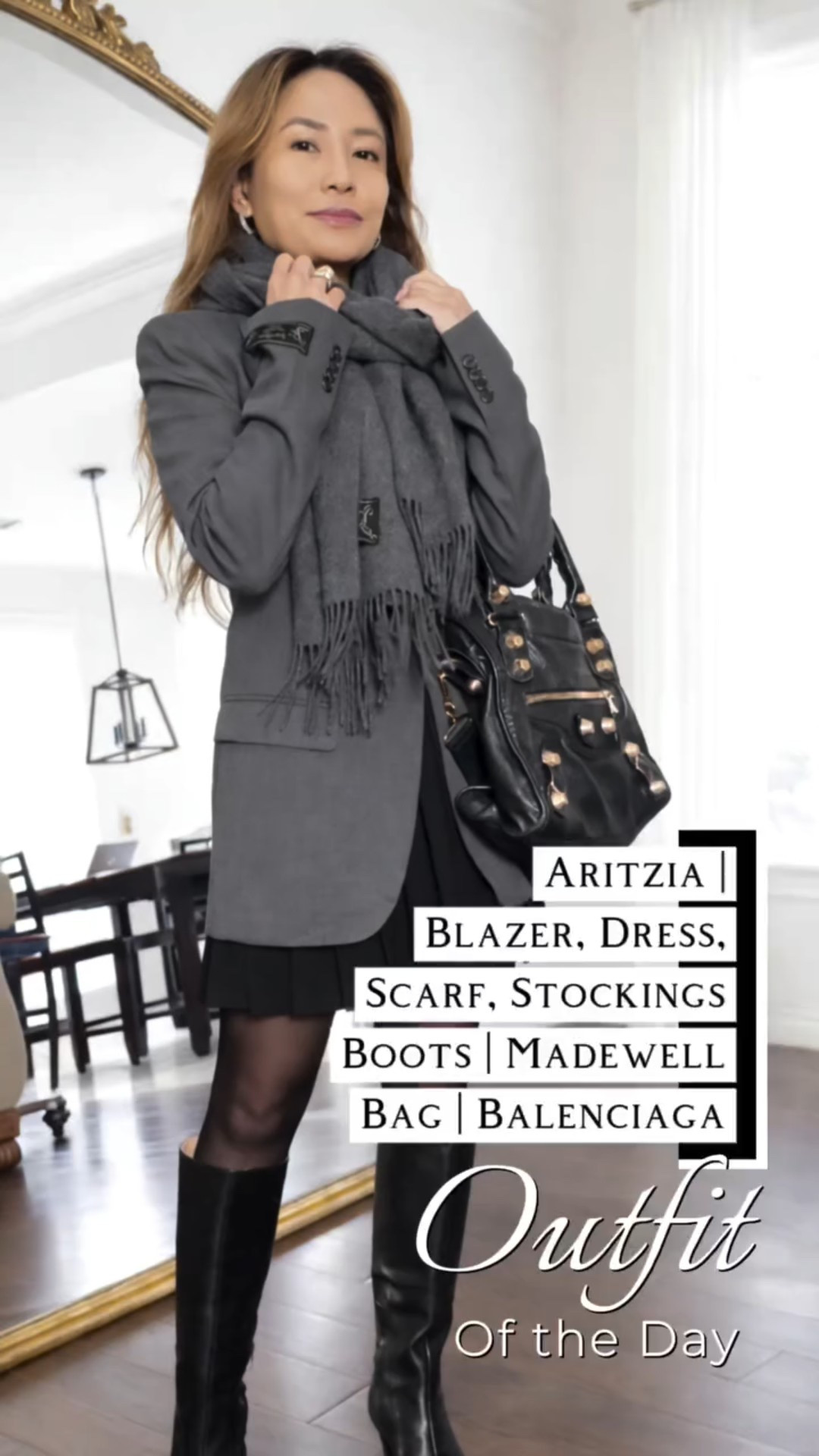 My 5 Chic Must-haves in Winter 🖤🤍🖤a little black Dress, Blazer, Scarf, Stockings & Boots.
 

Full Details: Linkinbio

𝒙𝒐, 𝑵𝒊𝒏𝒂 💋 #𝒎𝒚𝒑𝒆𝒕𝒊𝒕𝒆𝒕𝒉𝒆𝒐𝒓𝒚 

. ✦　　°　. 　●　　.　　˚　　　ﾟ　　　•　　　✦ 　　　 ‍　˚　　✦　　°　. 　●　　.　　˚　　　ﾟ　　　•　　　✦ 　　 ‍#ootd #grwm #outfitoftheday #outfitinspiration
#reelscreators❤️ #petitestyletips #ltkpetite #fashionreelcreator #petitebloggerstyle #waystowearit #getdresswithme  #minimaliststyledaily #chicstyling #falloutfitguide #quietluxurystyle #creatorsearchinsights #whattowear #elevateyourstyle #styletips