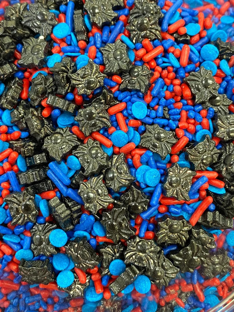 Spiderweb Hero Sprinkles 1/4lb - Etsy | Etsy (Global)